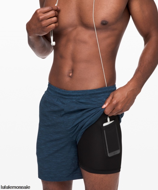 Lululemon Deutschland DELULU827 | Blue True Navy Pace Breaker Gefüttert Kurz 7